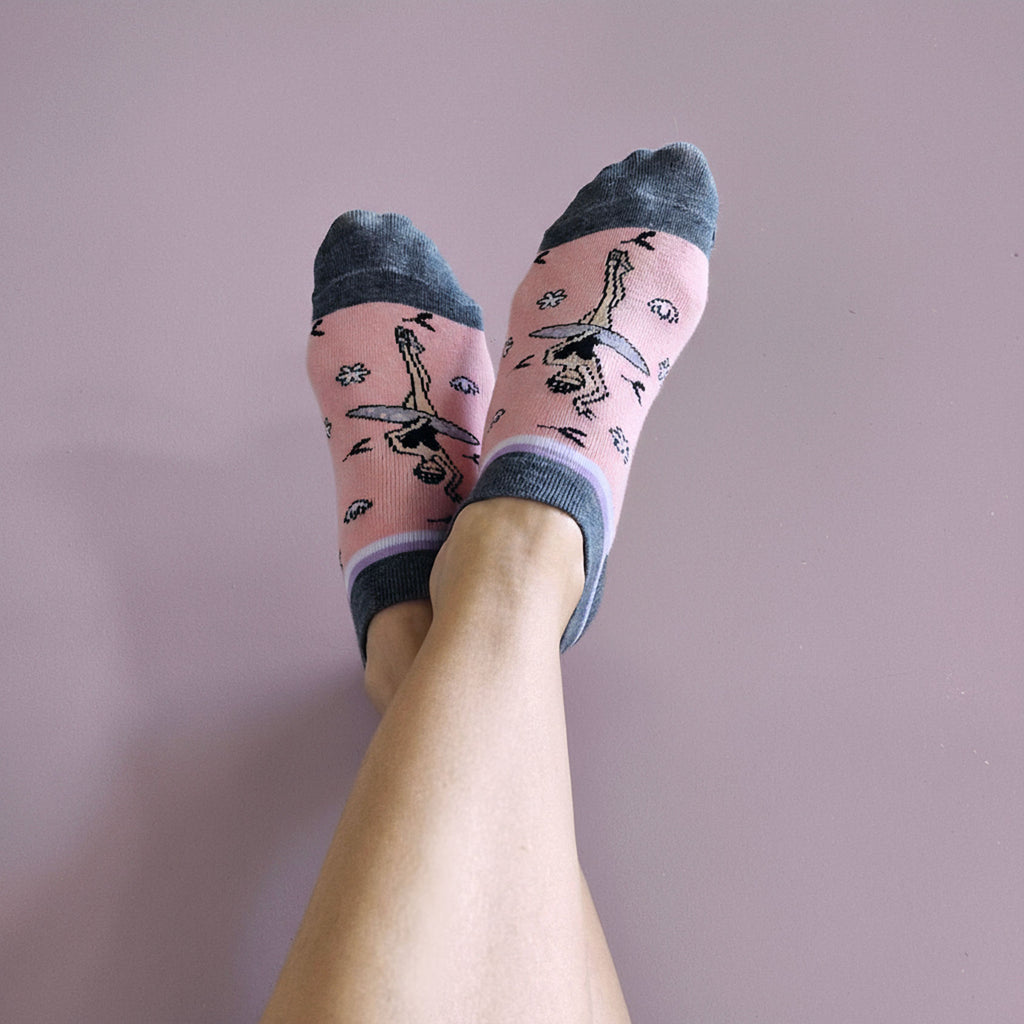 Black Swan Ankle Socks - Grand Ballet