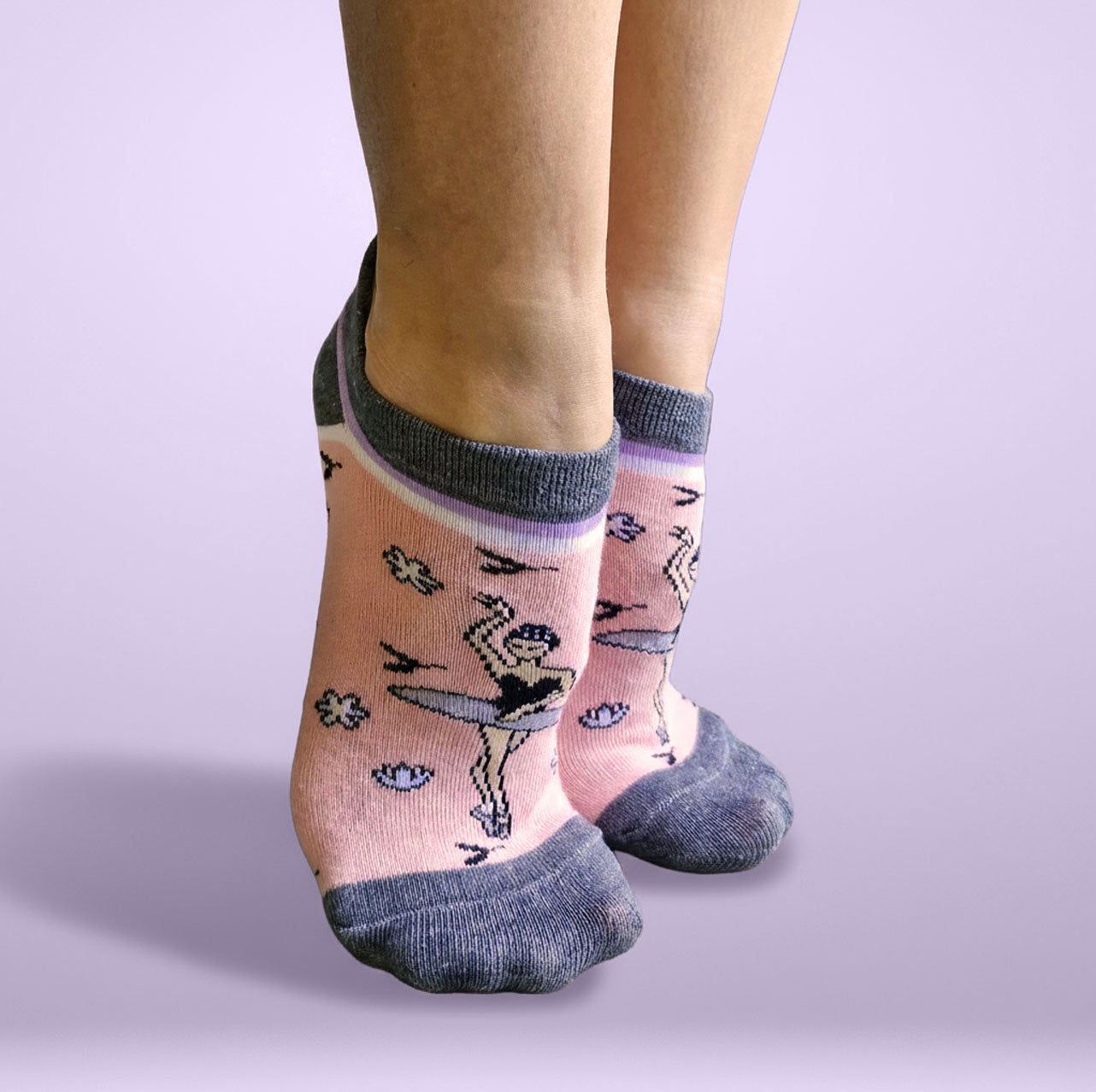 Black Swan Ankle Socks - Grand Ballet