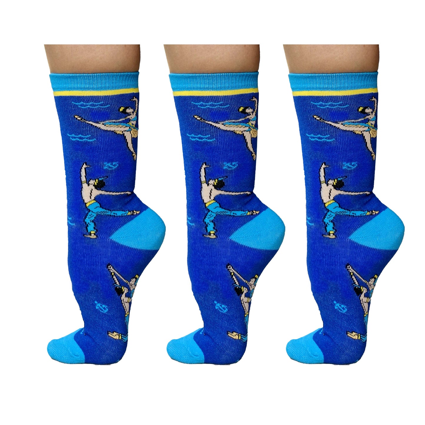 Ballerina Sock Set – 3 Pairs / Crew Length