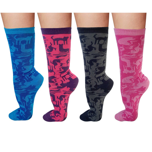 Cat Lovers Sock Pack – 4 Pairs / Crew Length