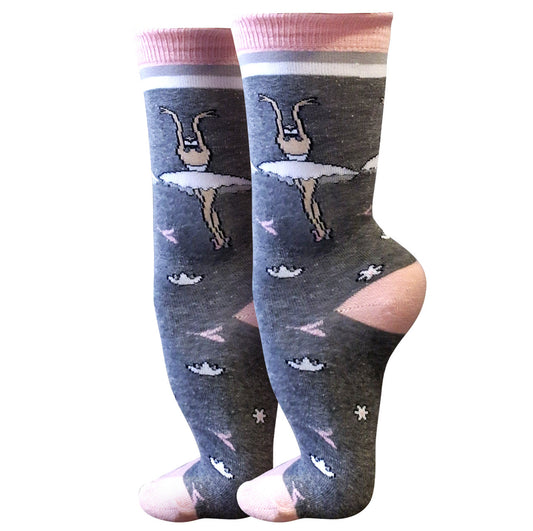 Swan Lake Crew Socks - Grand Ballet