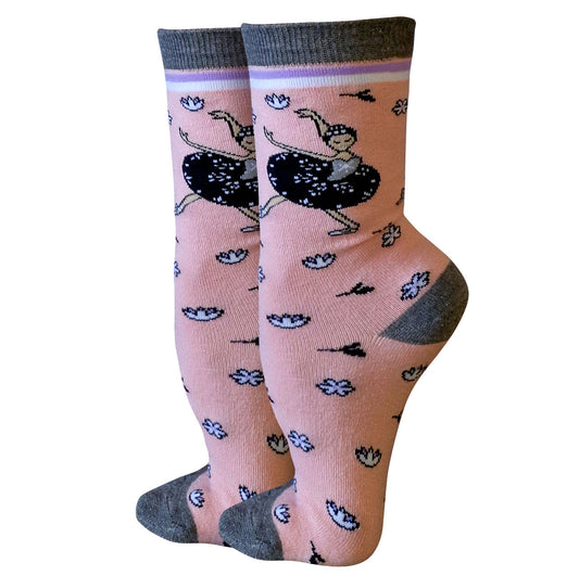 Ballerinas Sock Pack – 4 Pairs / Crew Length