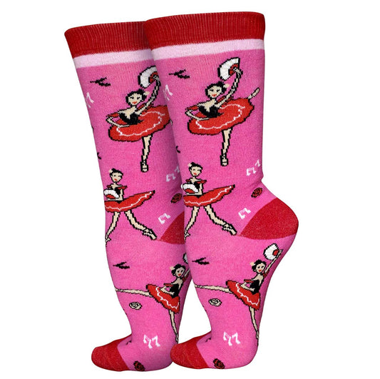 Ballerinas Sock Pack – 5 Pairs / Crew Length