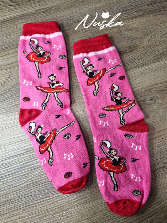 Don Quixote Crew Socks - Grand Ballet