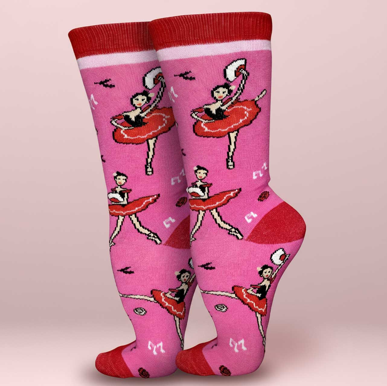 Don Quixote Crew Socks - Grand Ballet