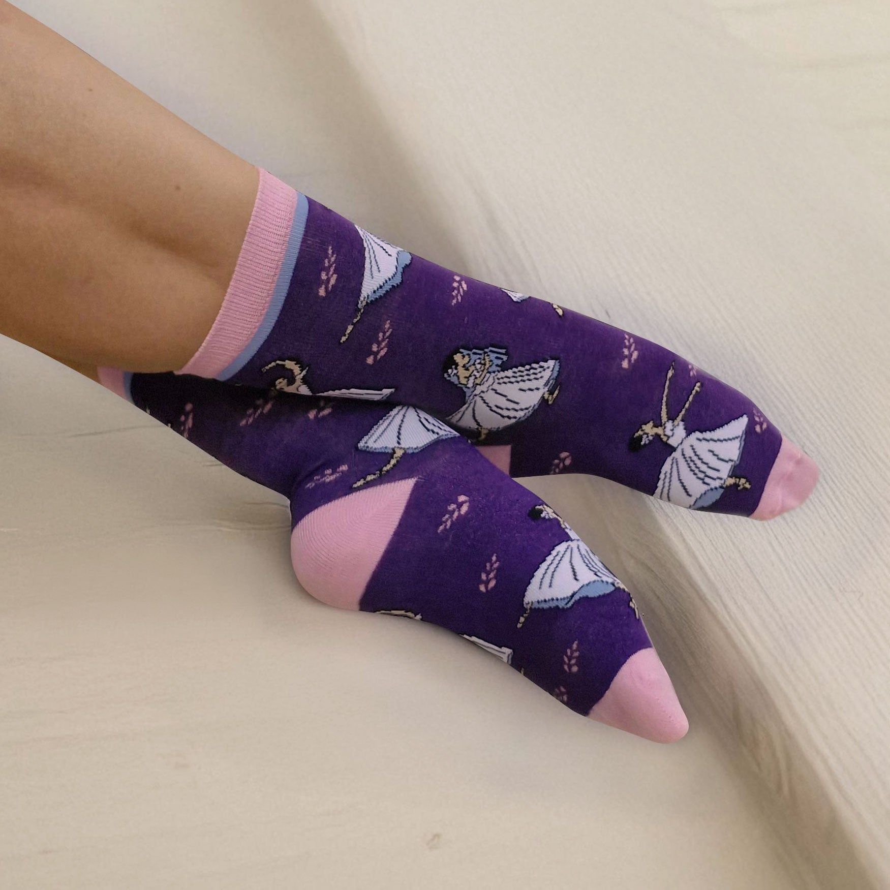 Giselle Crew Socks - Grand Ballet