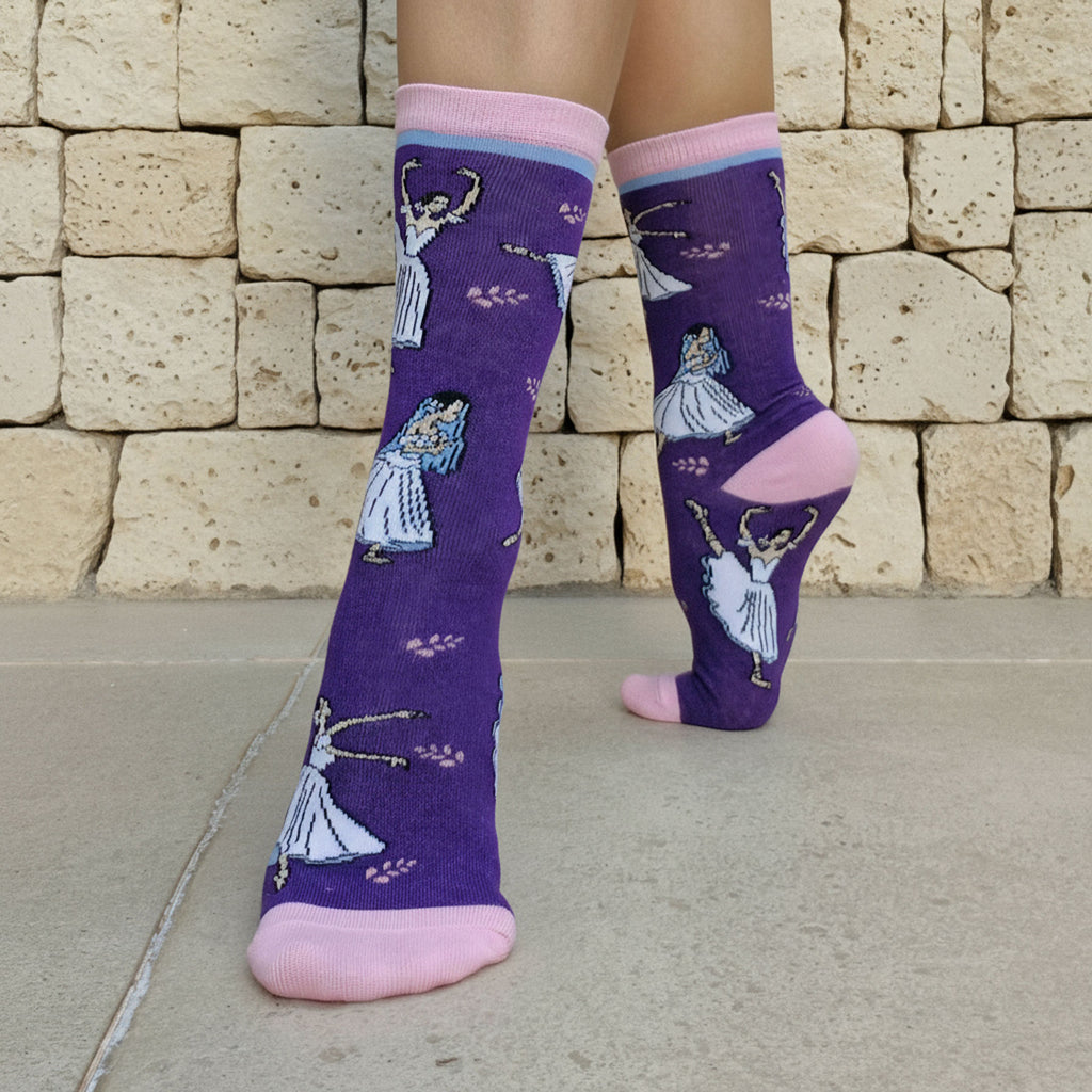 Giselle Crew Socks - Grand Ballet