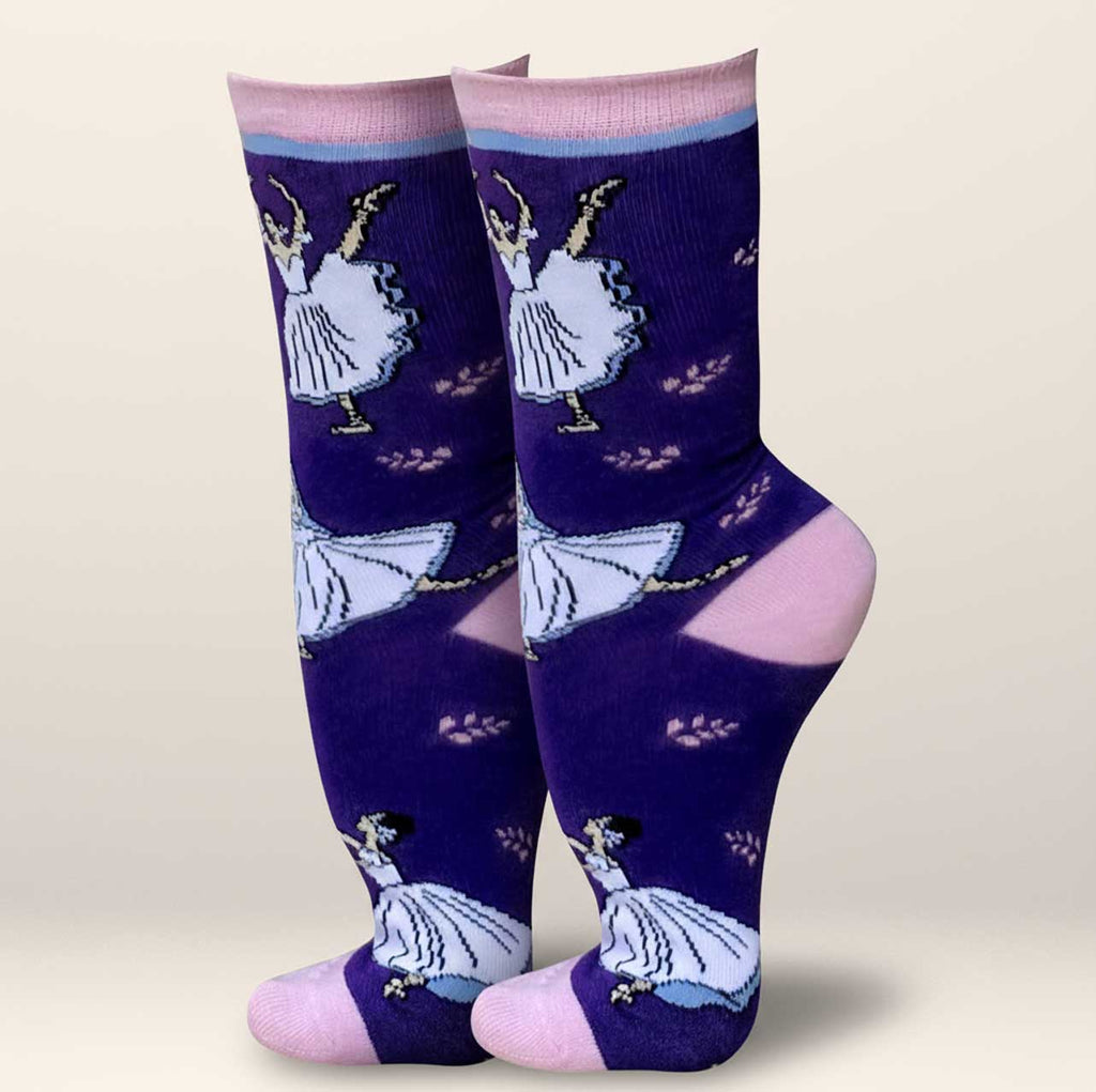 Giselle Crew Socks - Grand Ballet