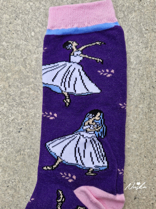 Giselle Crew Socks - Grand Ballets