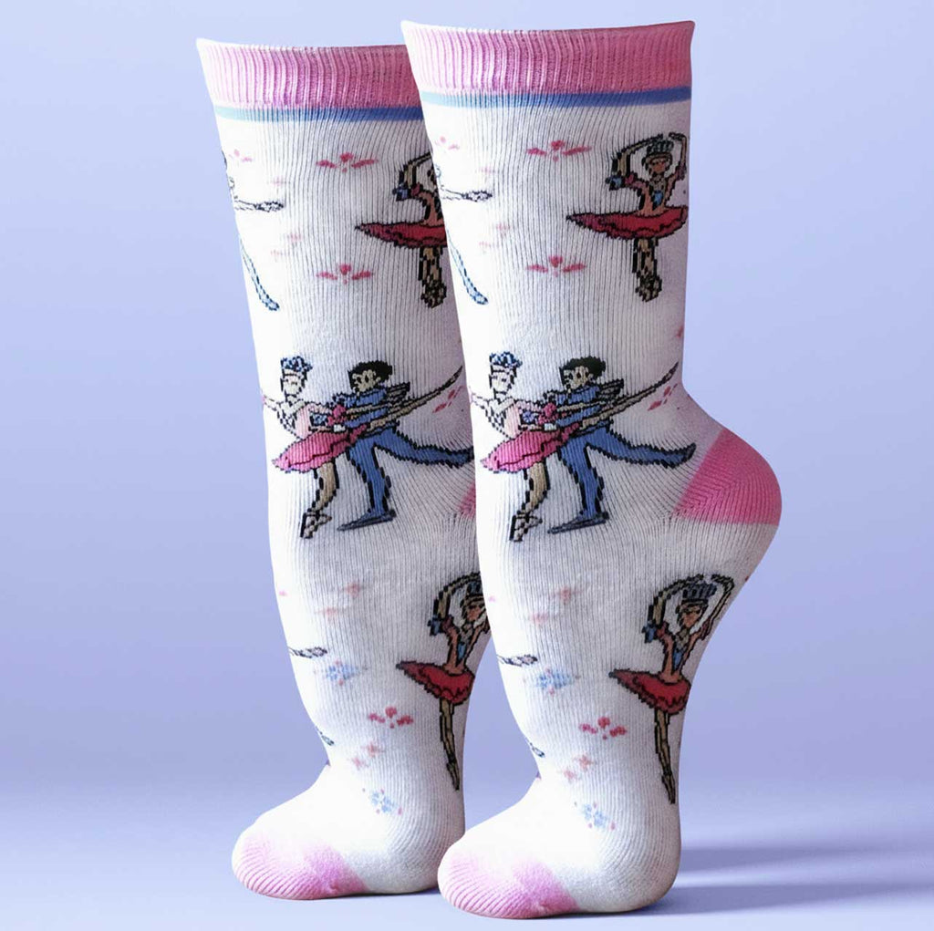 Nutcracker Sugarplum Fairy Crew Socks - Grand Ballet