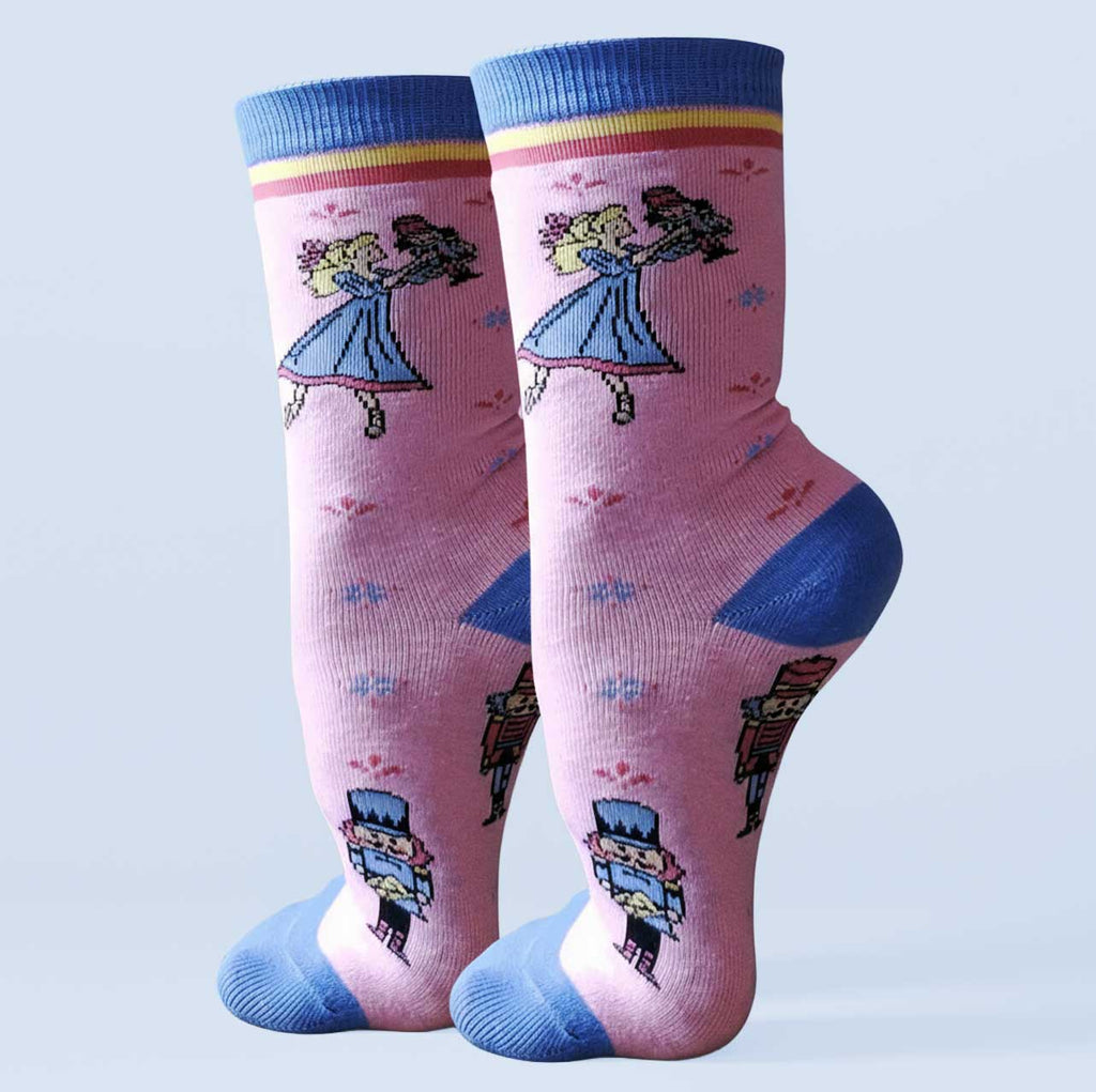 Nutcracker Clara Crew Socks - Grand Ballet