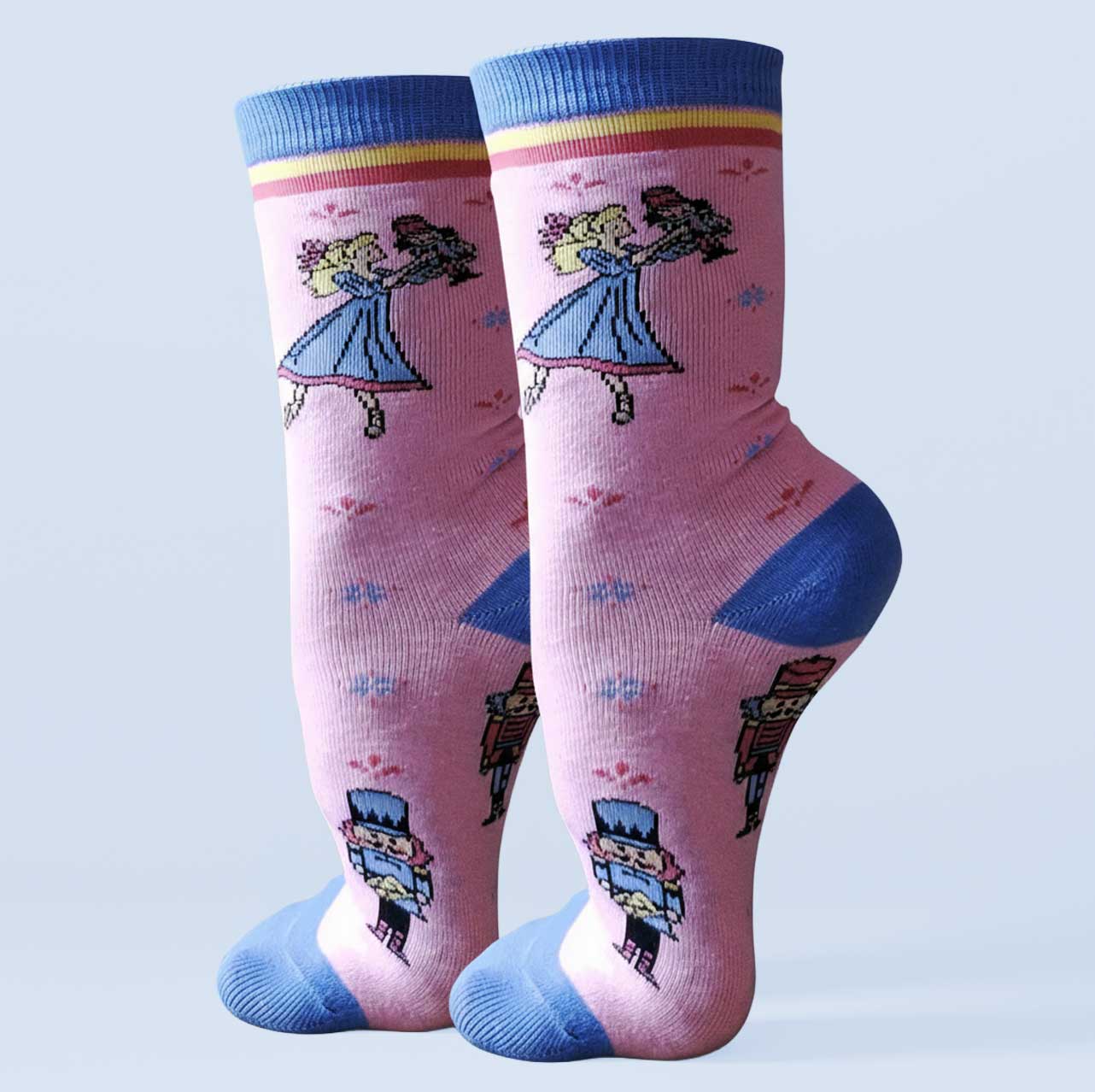 Nutcracker Clara Crew Socks - Grand Ballet