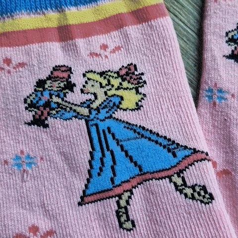 Nutcracker Clara Crew Socks - Grand Ballet