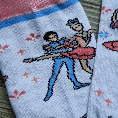 Nutcracker Sugarplum Fairy Crew Socks - Grand Ballet
