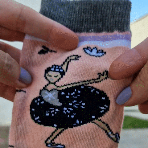Black Swan Crew Socks - Grand Ballet