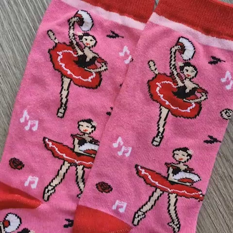 Don Quixote Crew Socks - Grand Ballet